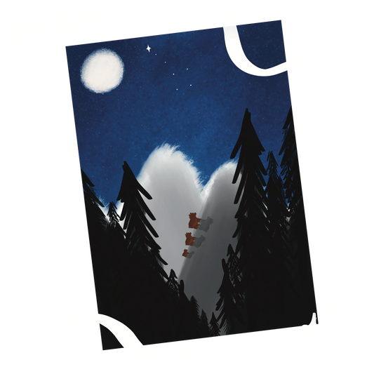 Bear Family Nursery Poster (Canva customisation)